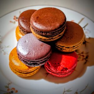 macarons at Night Cap Dessert Bar